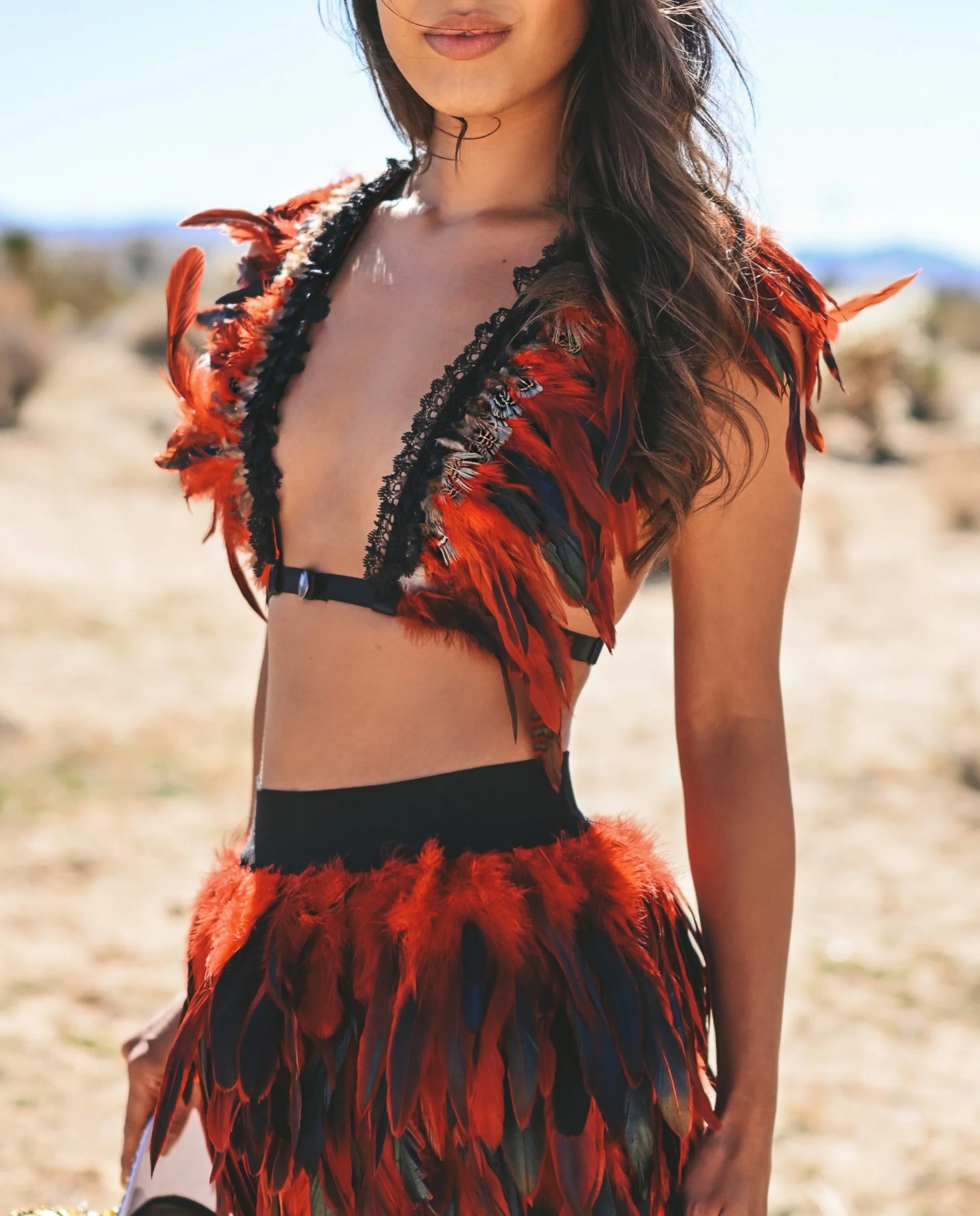 Feather top red - Image 2
