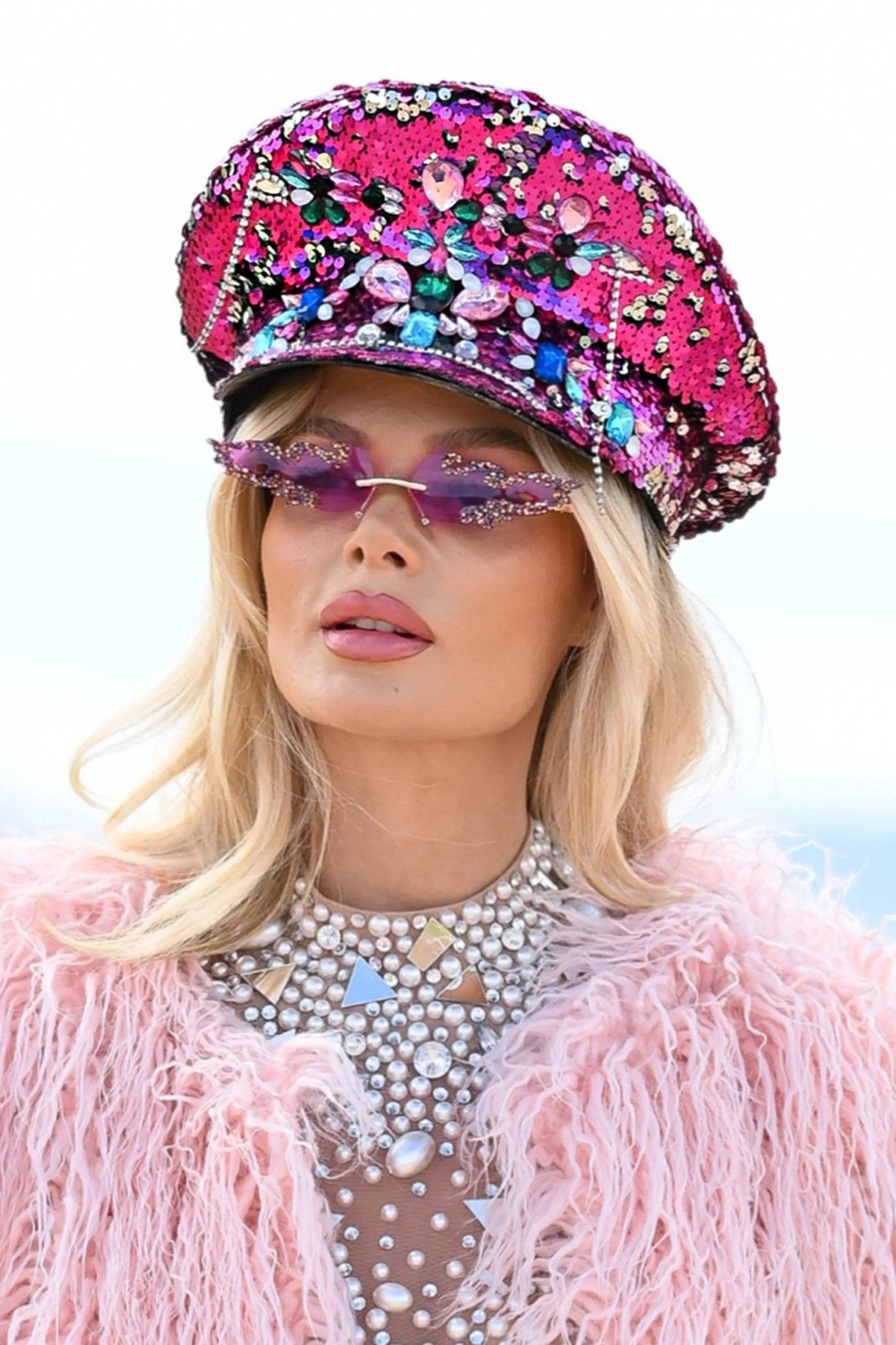 Gigi captain hat pink - Image 3