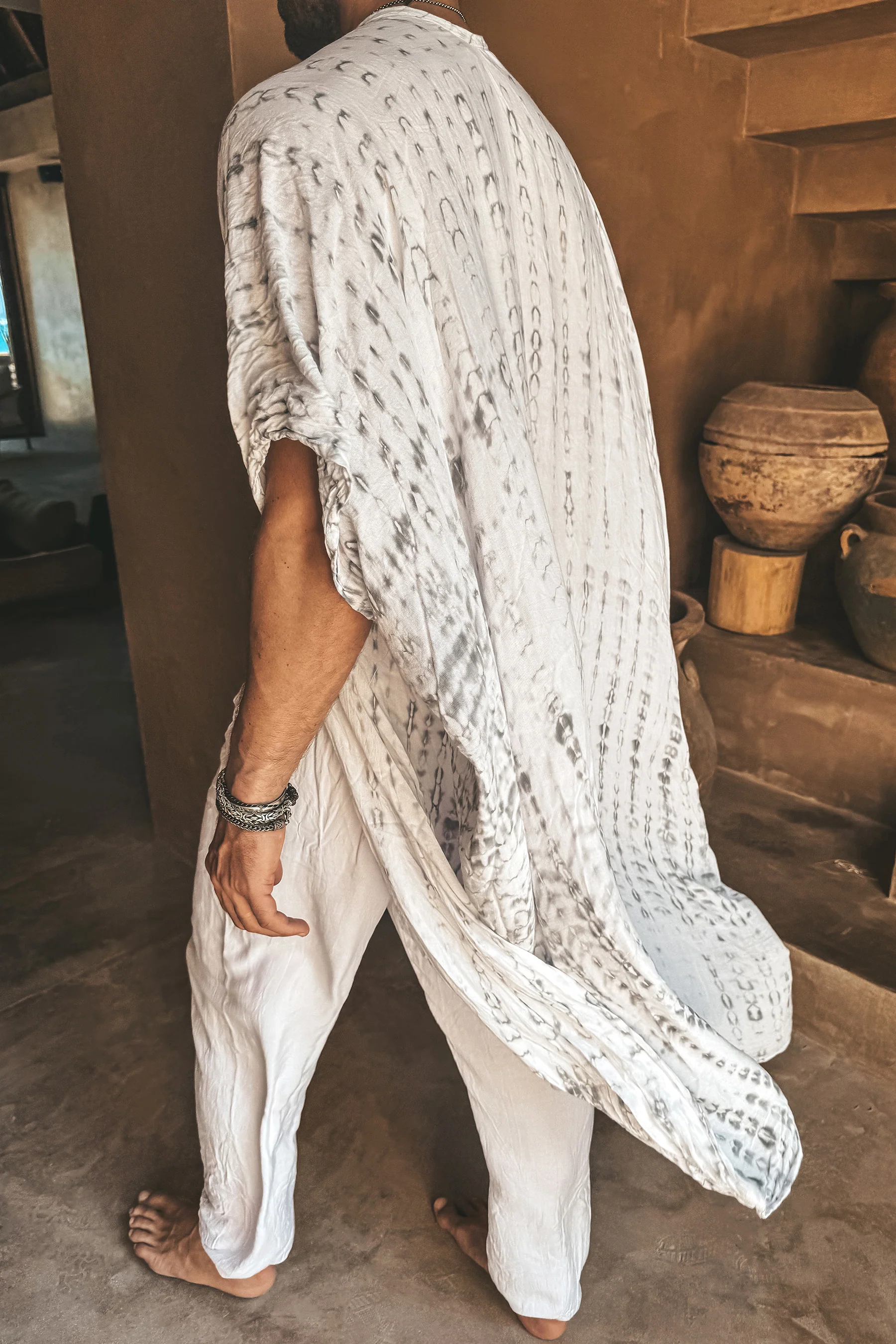 Xela Boho Kimono White - Image 4