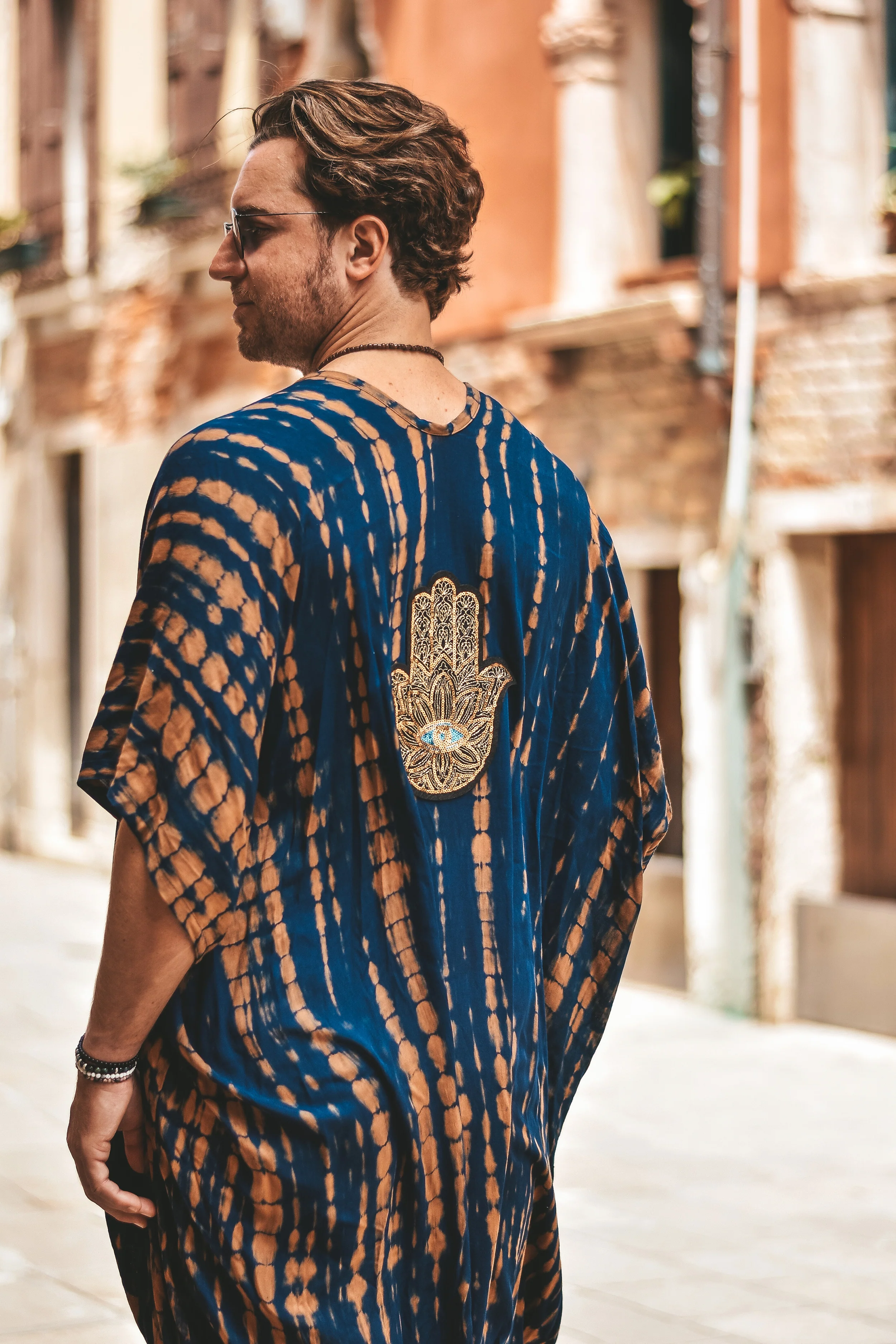 Zimbiza hamsa kimono blue - Image 7